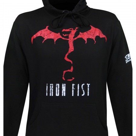 Iron Fist Living Weapon Dragon Men's Hoodie