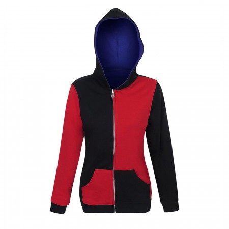 Joker Harley Quinn Reversible Women's Hoodie