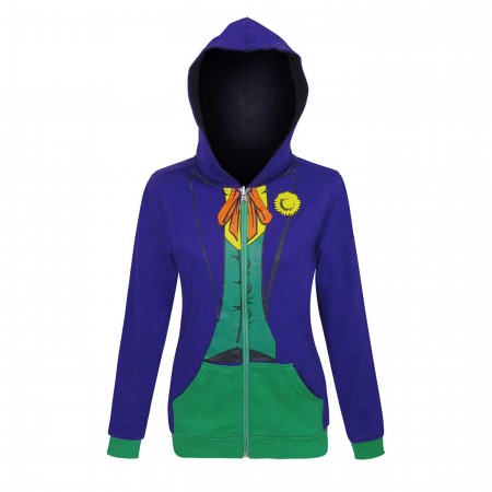 Joker Harley Quinn Reversible Women's Hoodie