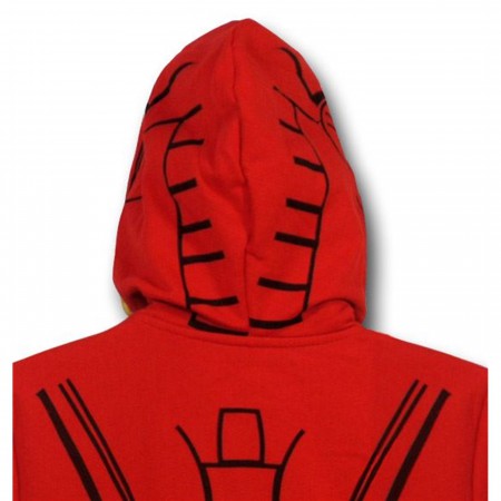 Iron Man Kids Costume Hoodie w/Eyes