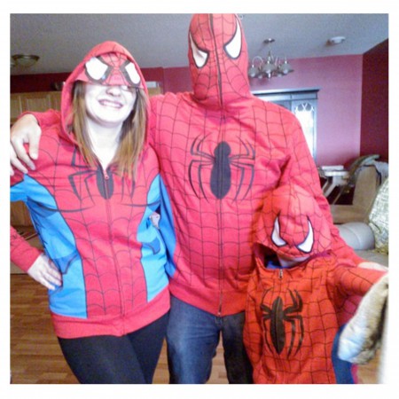 Spiderman Kids Costume Hoodie