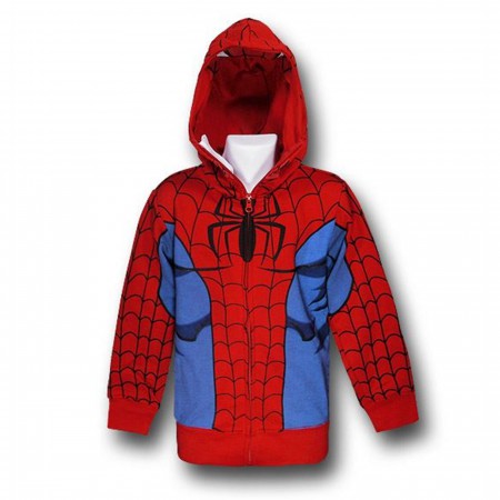 Spiderman Kids Costume Hoodie