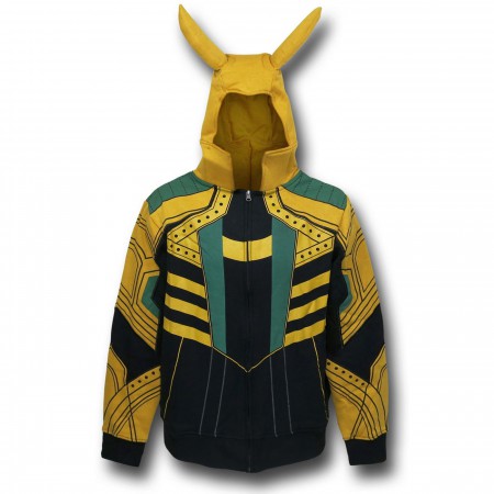 Loki Horned Costume Hoodie