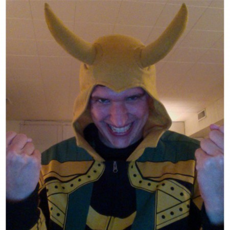 Loki Horned Costume Hoodie