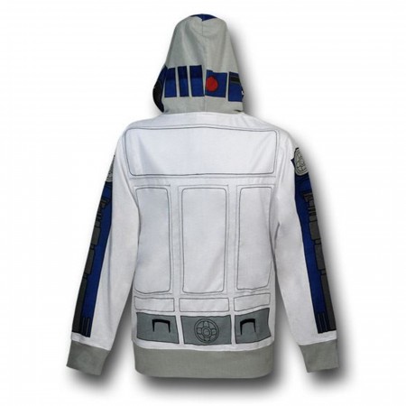 Star Wars R2D2 Costume Zip Hoodie