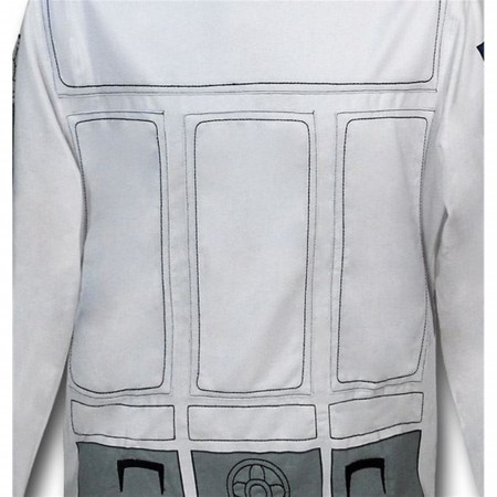 Star Wars R2D2 Costume Zip Hoodie