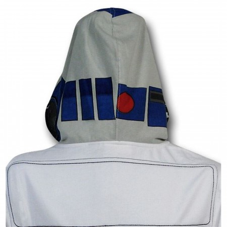 Star Wars R2D2 Costume Zip Hoodie