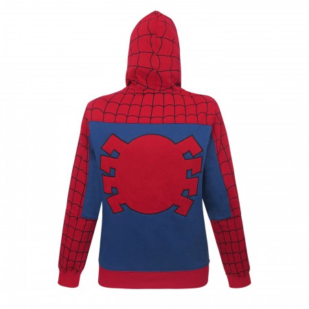 Spider-Man Full Zip-Up Costume Hoodie