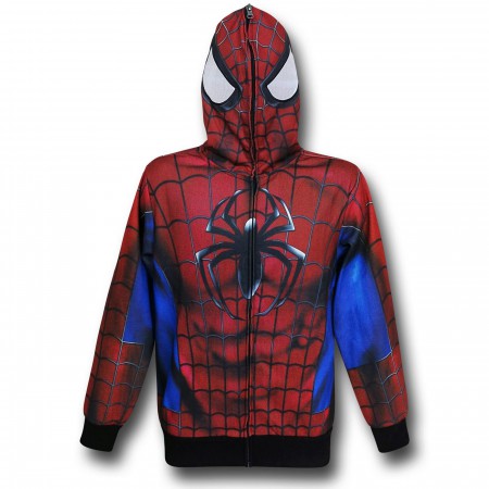 Spider-Man Lightweight Sublimated Costume Hoodie