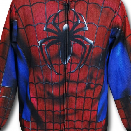 Spider-Man Lightweight Sublimated Costume Hoodie