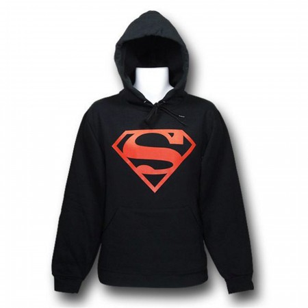 Superboy Hoodie Red Outline