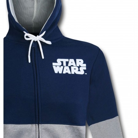 Star Wars Stormtrooper Fleece Lined Men's Zipper Hoodie