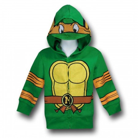 TMNT Michelangelo Kids Costume Hoodie w/Eyes