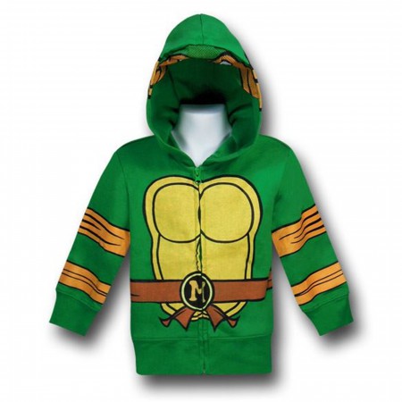 TMNT Michelangelo Kids Costume Hoodie w/Eyes