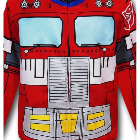 Transformers Optimus Prime Kids Costume Hoodie