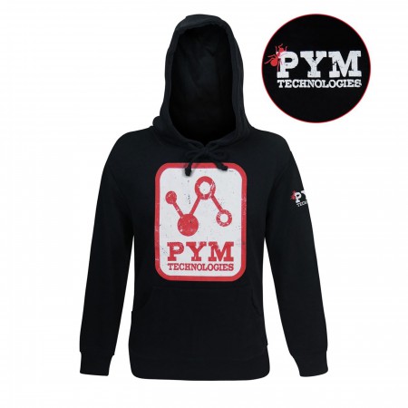 Pym Tech Distressed Logo Men's Hoodie