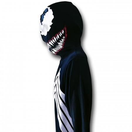 Venom Big Grin Masked Costume Hoodie