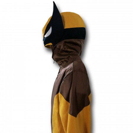 Wolverine Masked Brown Costume Hoodie