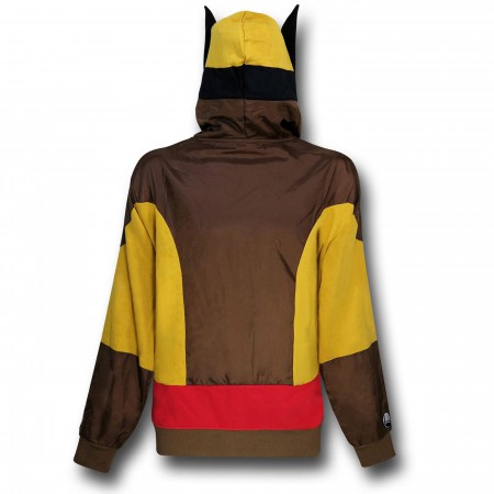 Wolverine Masked Brown Costume Hoodie