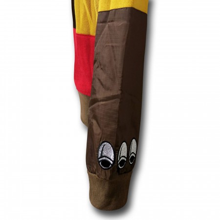 Wolverine Masked Brown Costume Hoodie