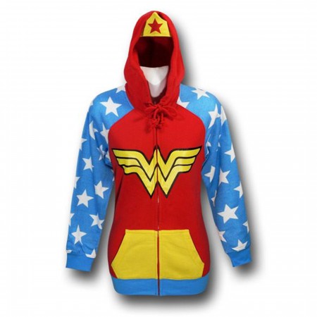 Wonder Woman Womens Women's Costume Hoodie