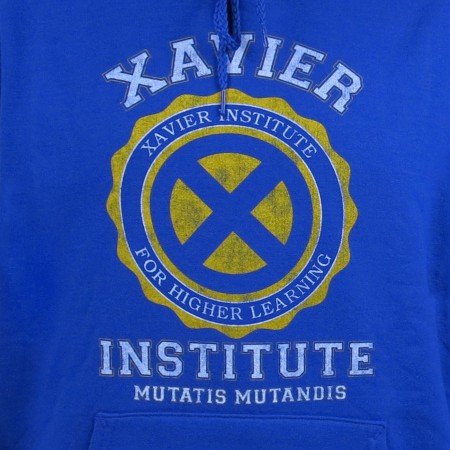X-Men Xavier Institute Royal Blue Pullover Hoodie