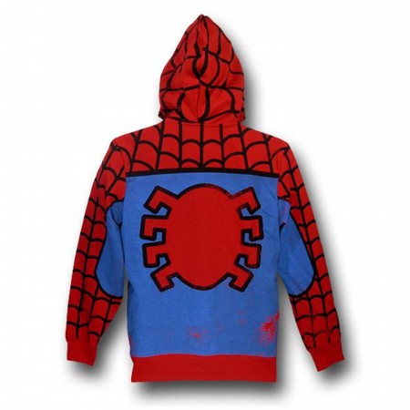 Spiderman Youth Costume Hoodie w/Eyes