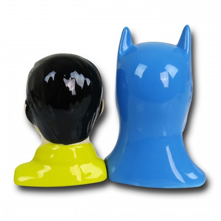 Batman and Robin Busts Salt and Pepper Shakers