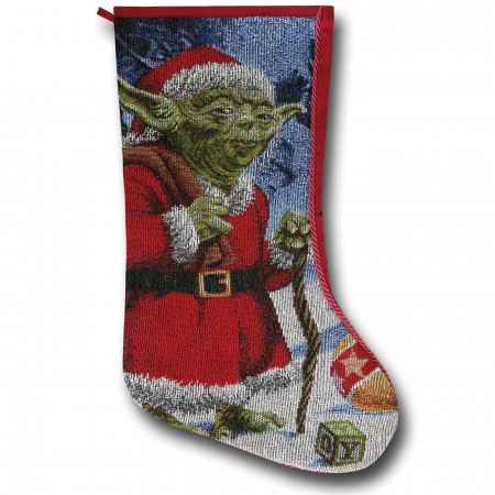 Star Wars Yoda Claus Stocking