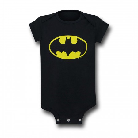Batman Large Symbol Infant Snapsuit