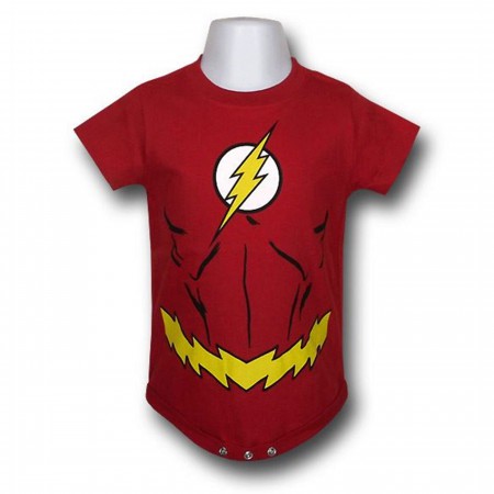 Flash Costume Infant Snapsuit