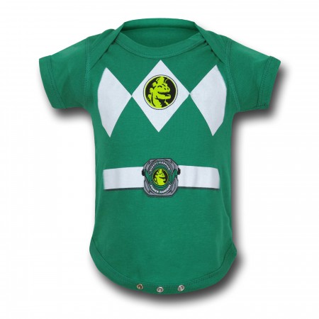 Power Rangers Green Infant Snapsuit