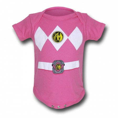 Power Rangers Pink Infant Snapsuit