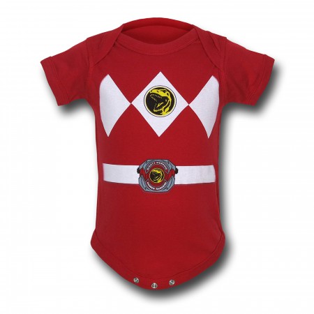 Power Rangers Red Infant Snapsuit