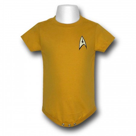 Star Trek Command Uniform Infant Snapsuit