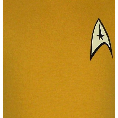 Star Trek Command Uniform Infant Snapsuit