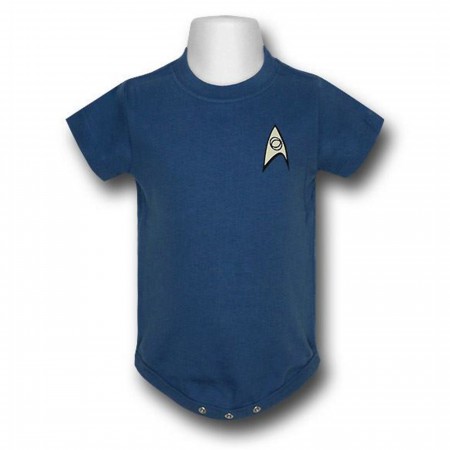 Star Trek Science Uniform Infant Snapsuit