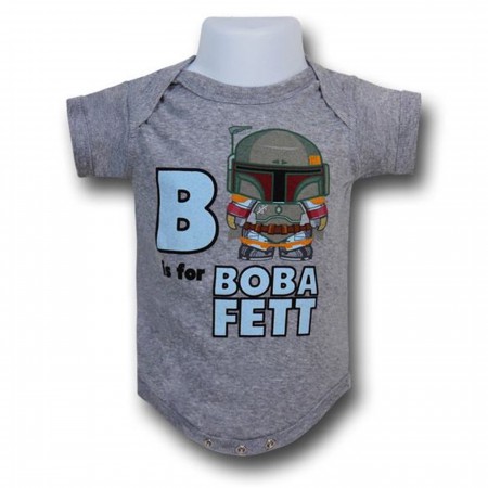 Star Wars B is for Boba Infant Snapsuit