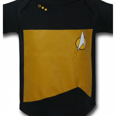 Star Trek TNG Security/Engineering Infant Snapsuit