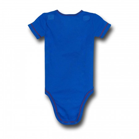Superman Costume with Cape Infant Snapsuit