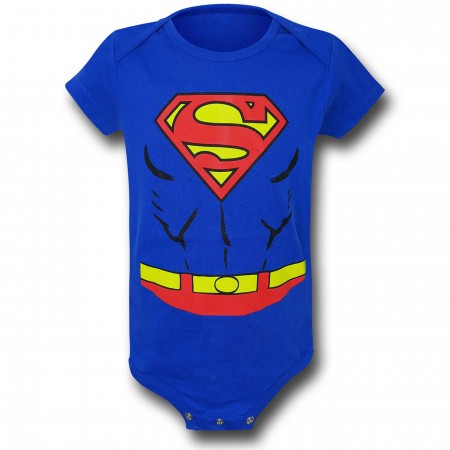 Superman Costume Infant Snapsuit