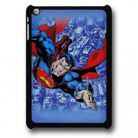 Superman Strafing Ruins Thinshield iPad Mini Cover