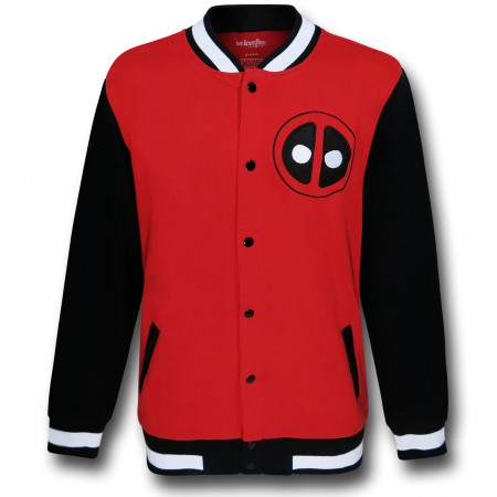 Deadpool Red/Black Varsity Jacket