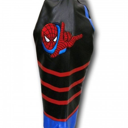 Spiderman Crawler Faux Leather Kids Jacket