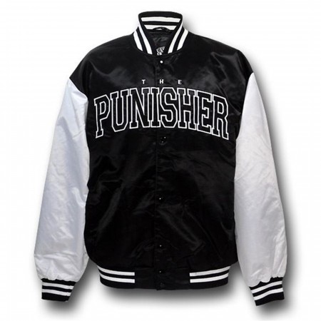 Punisher University Satin Jacket