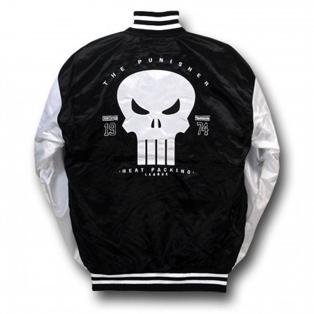 Punisher University Satin Jacket