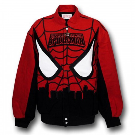 Spiderman Eyes Over NY Twill Jacket
