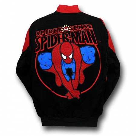 Spiderman Eyes Over NY Twill Jacket