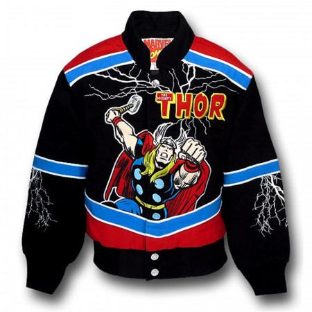 Thor "It's Hammer Time" Kids Twill Jacket