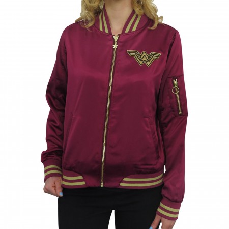 Wonder Woman Movie Logo Women's Bomber Jacket